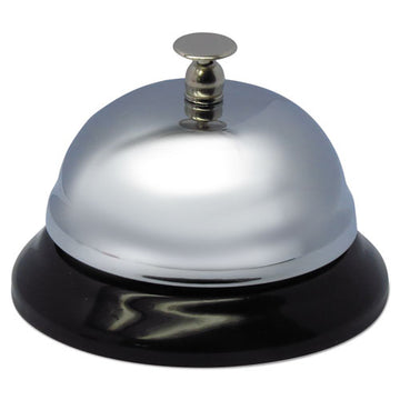 Universal® Call Bell, 3-3-8" Diameter, Brushed Nickel freeshipping - TVN Wholesale